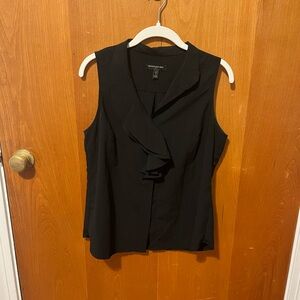 Banana Republic Black Sleeveless Blouse